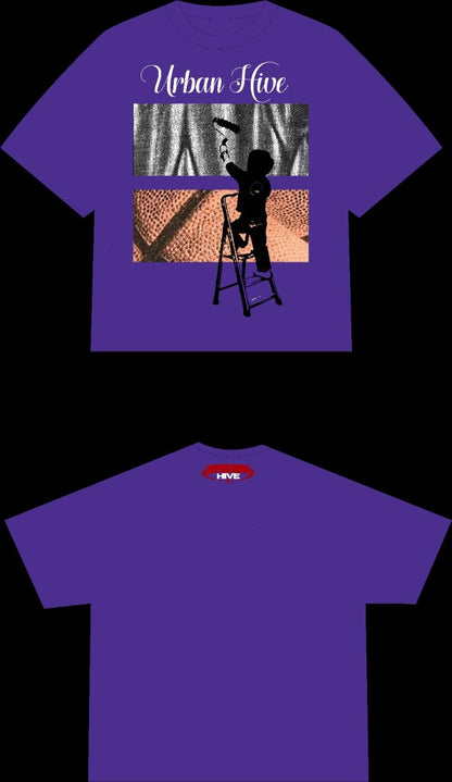 UrbanHive — Purple City Uniform Tee
