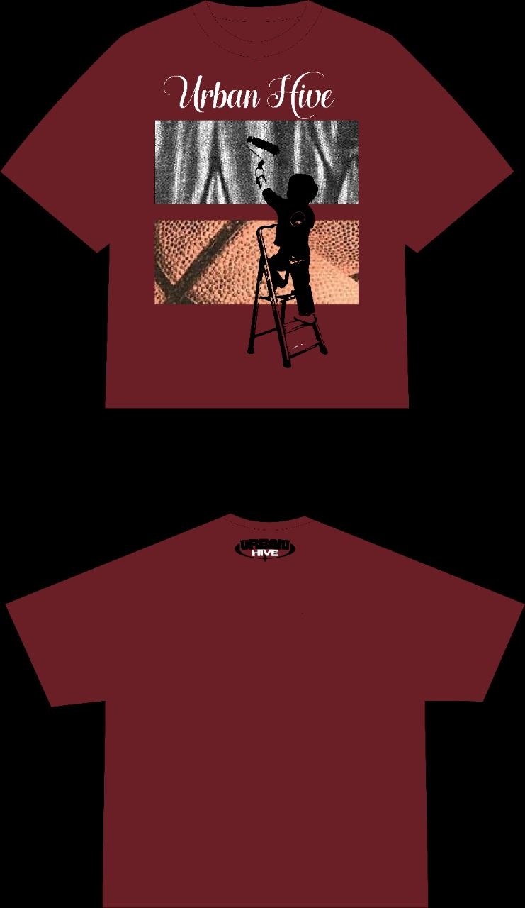 UrbanHive — Red City Uniform Tee