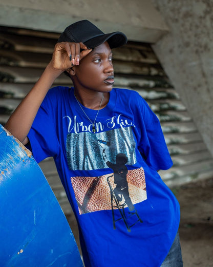 UrbanHive — Blue City Uniform Tee