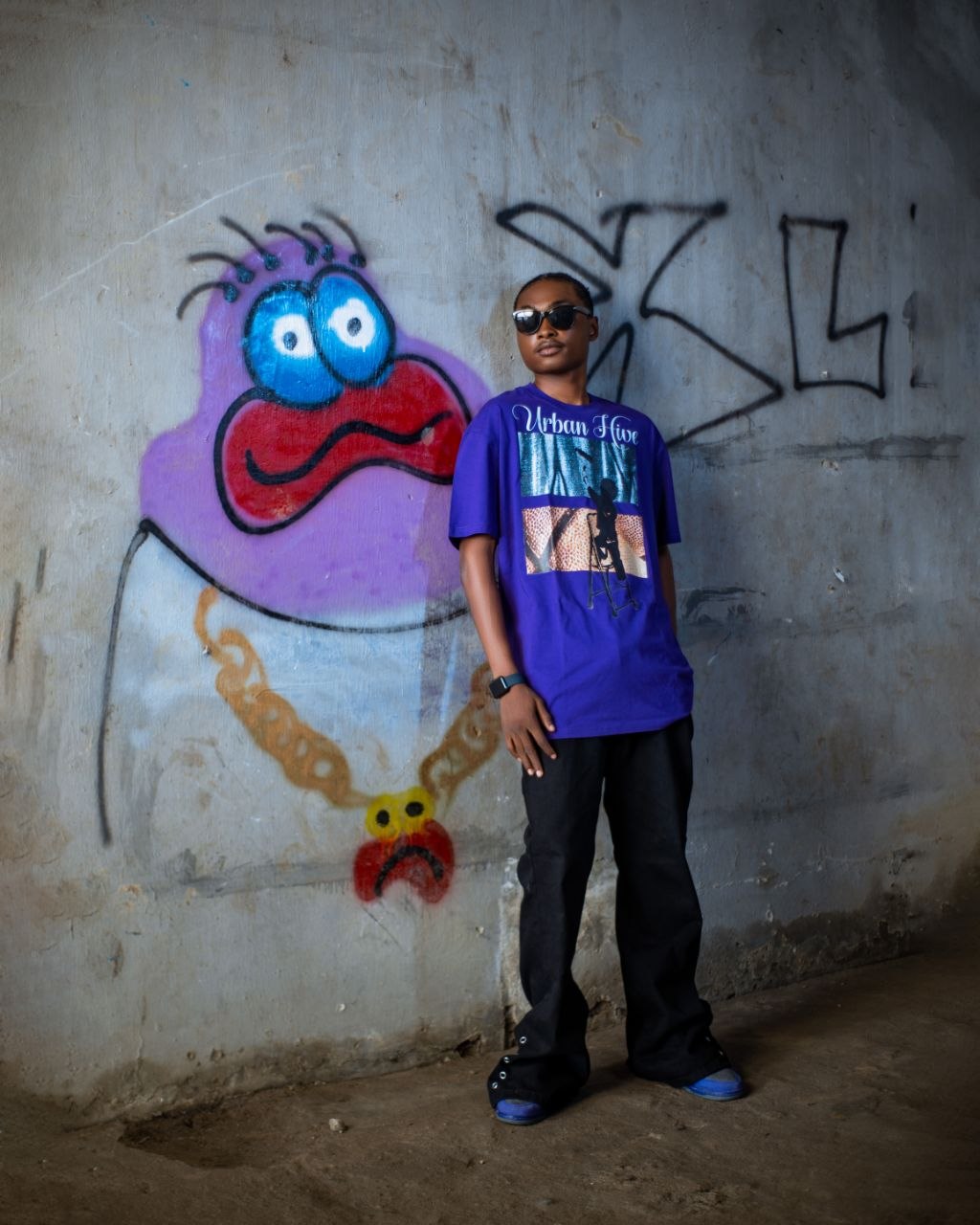 UrbanHive — Purple City Uniform Tee