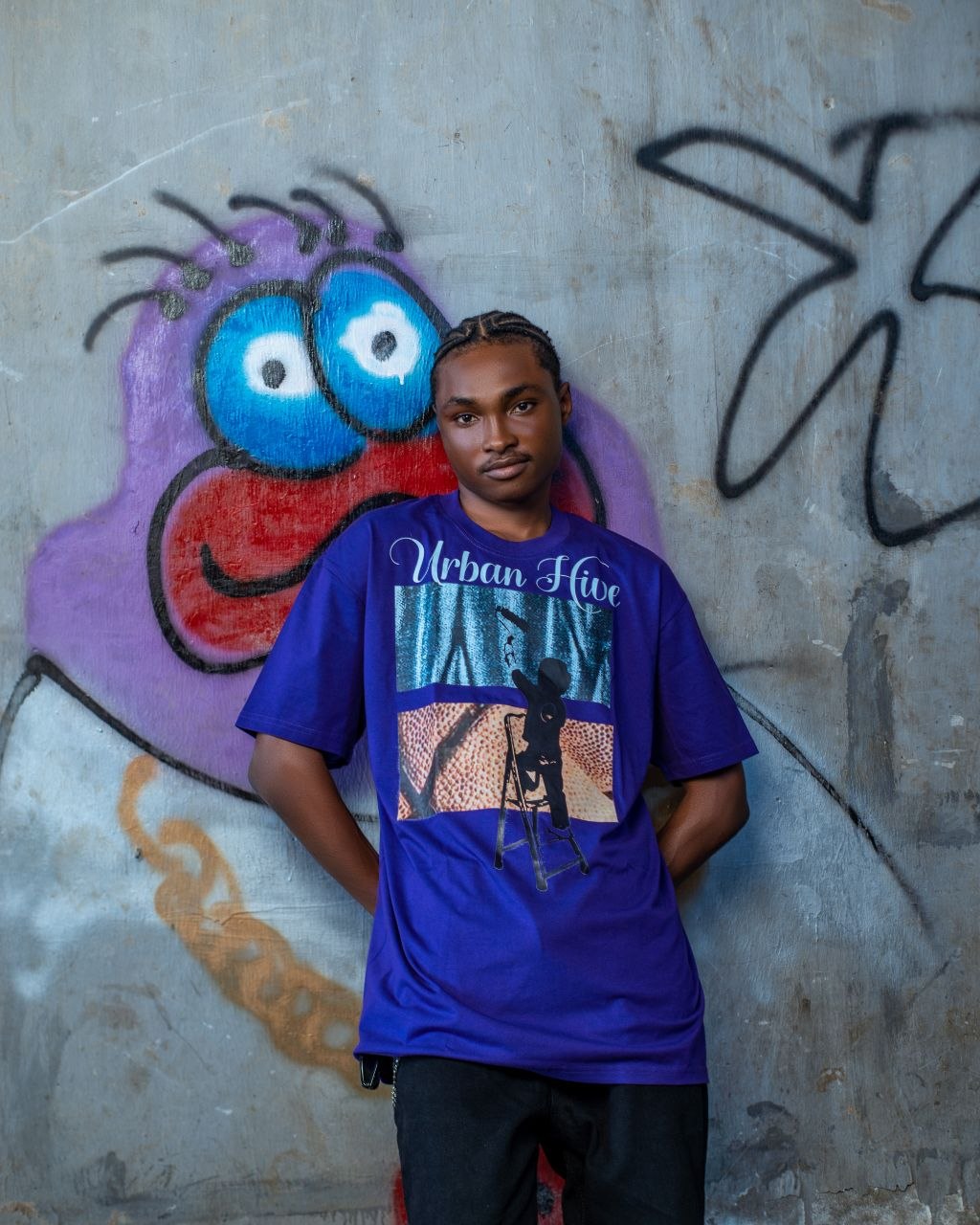 UrbanHive — Purple City Uniform Tee