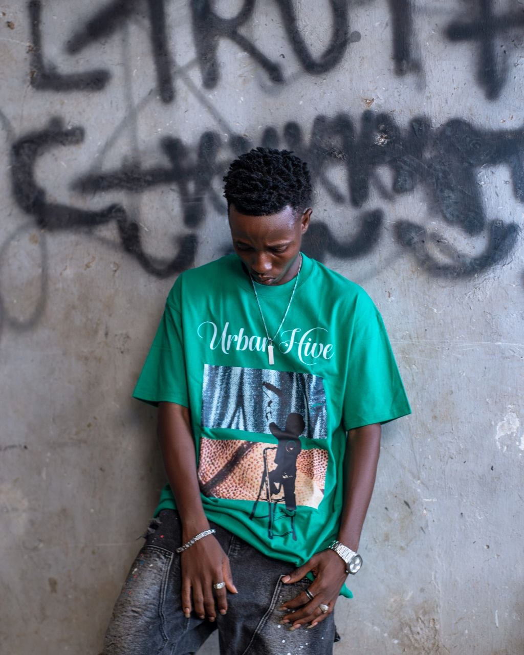 UrbanHive — Green City Uniform Tee