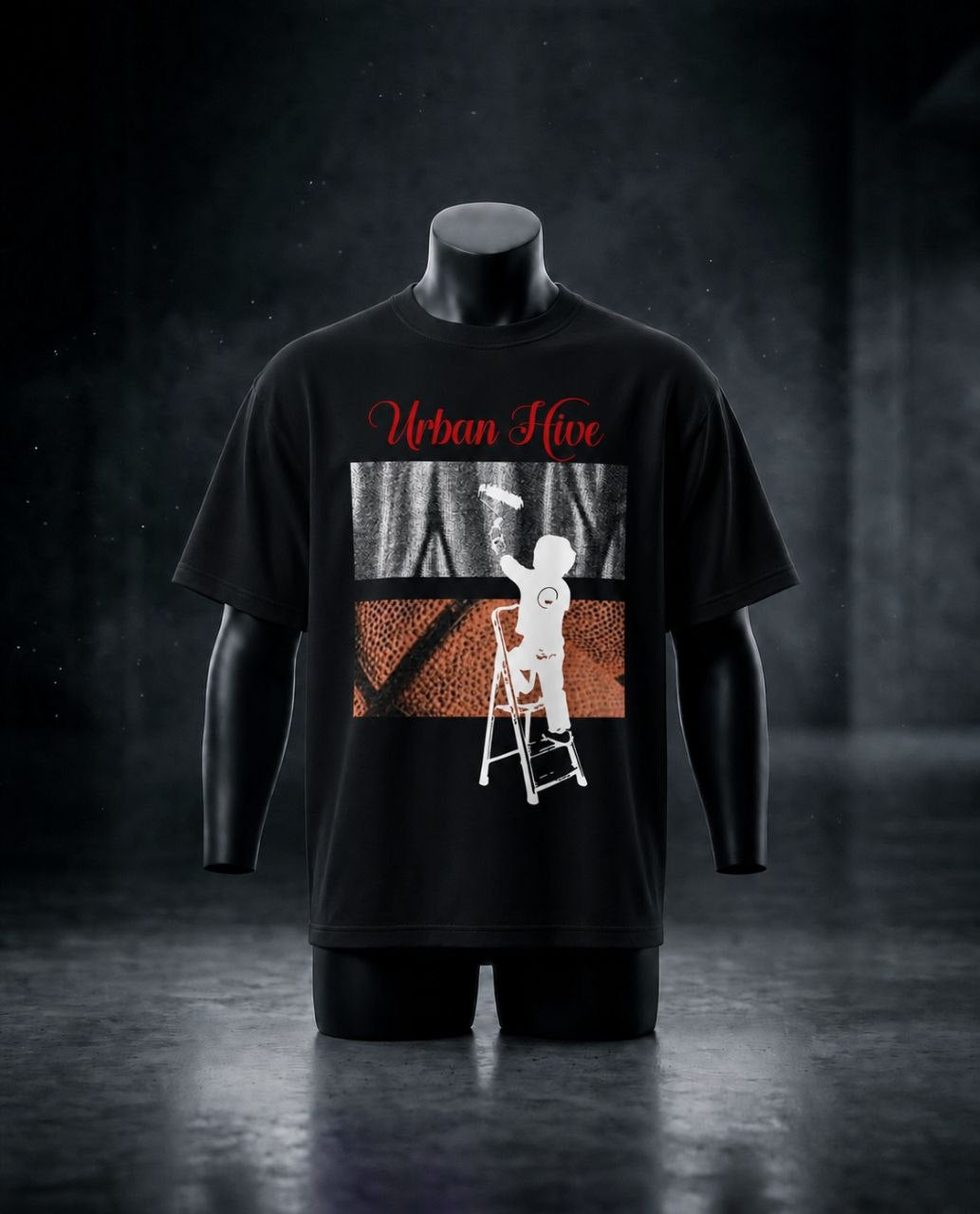 UrbanHive — Black City Uniform Tee