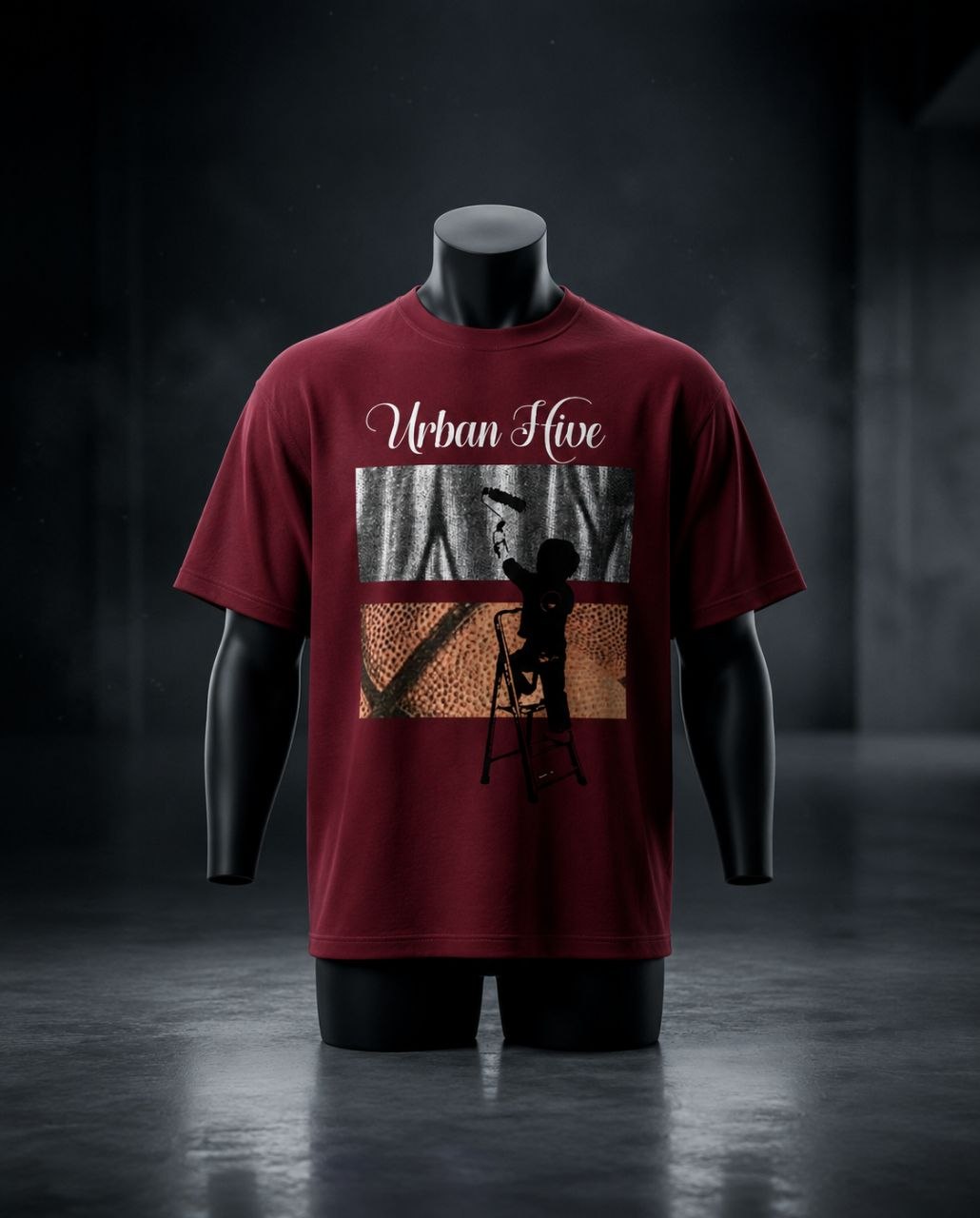 UrbanHive — Red City Uniform Tee