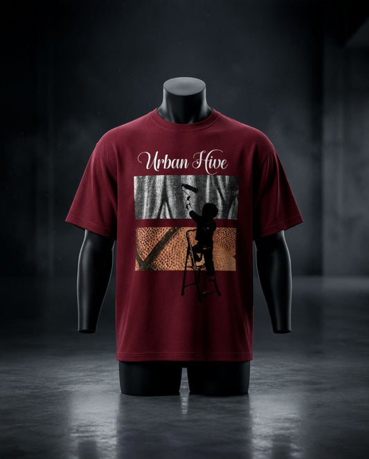 UrbanHive — Red City Uniform Tee