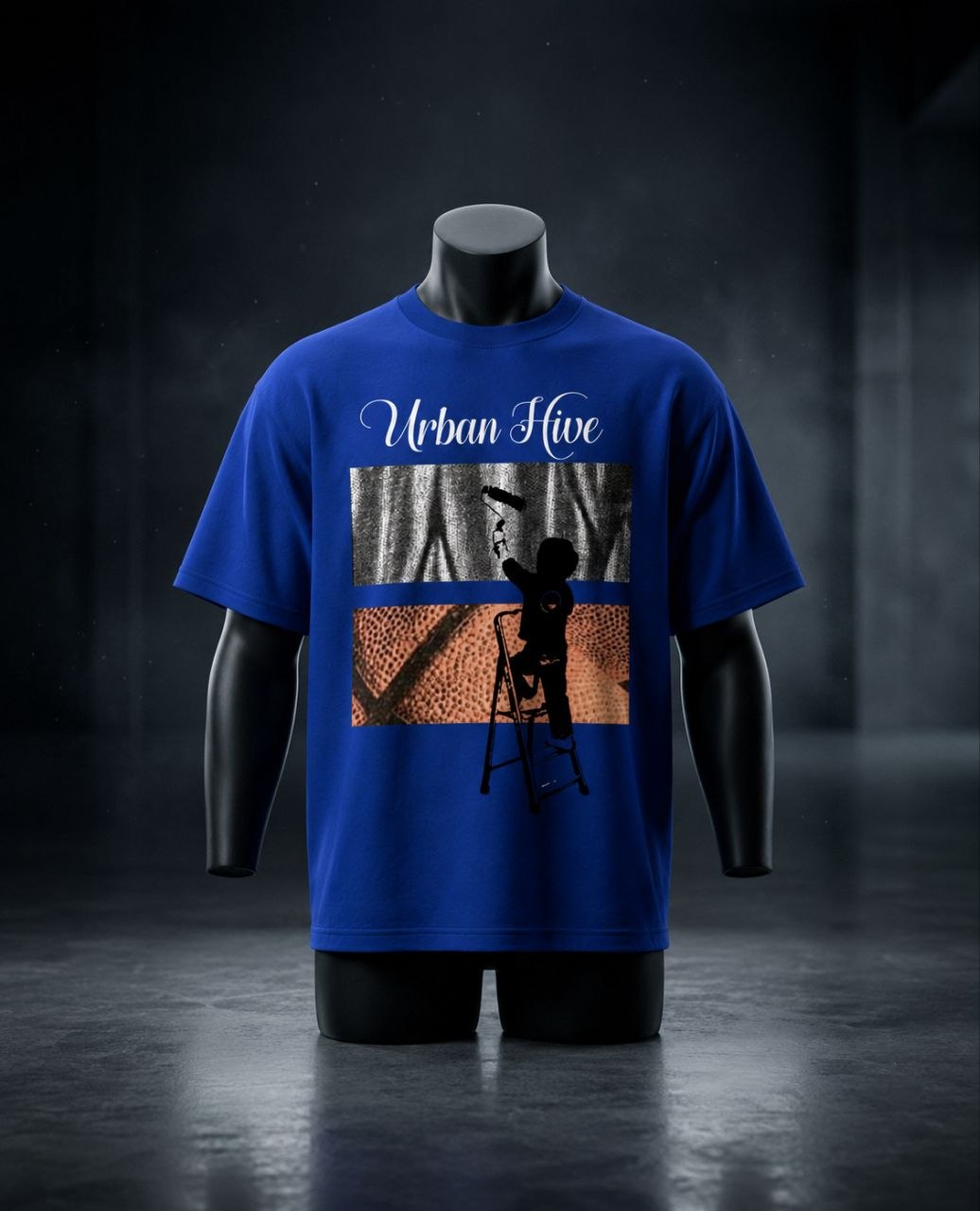 UrbanHive — Blue City Uniform Tee